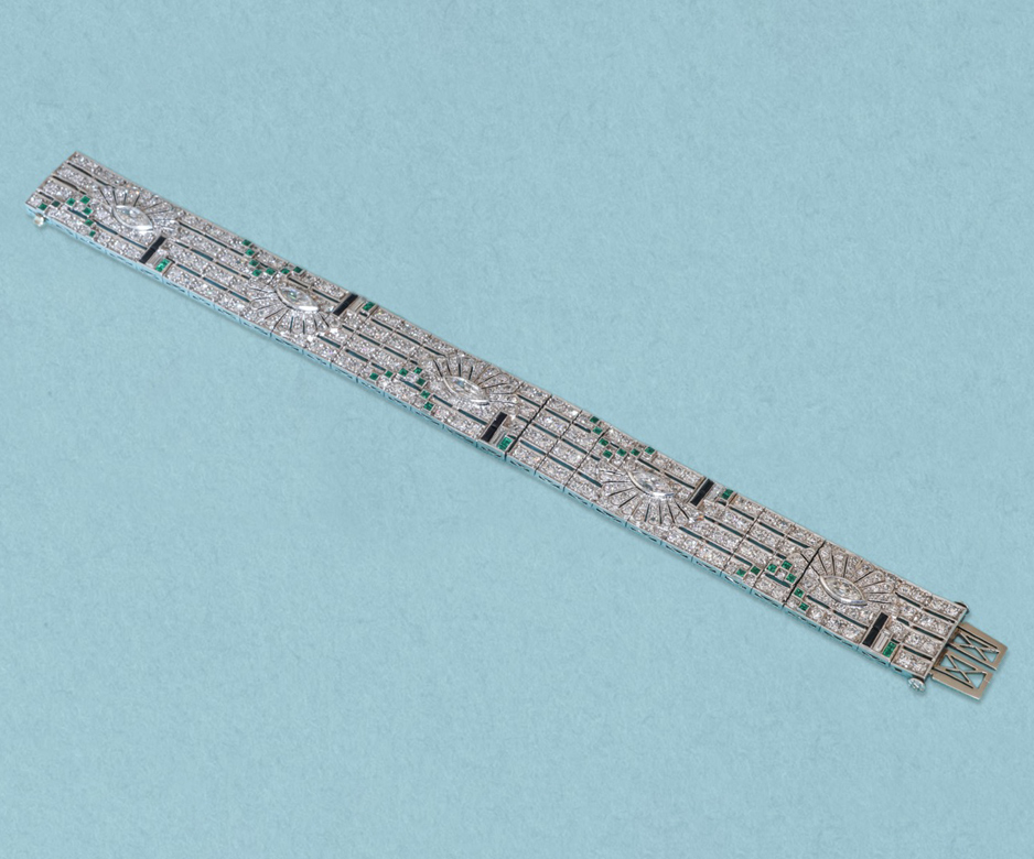 Art Deco diamond bracelet